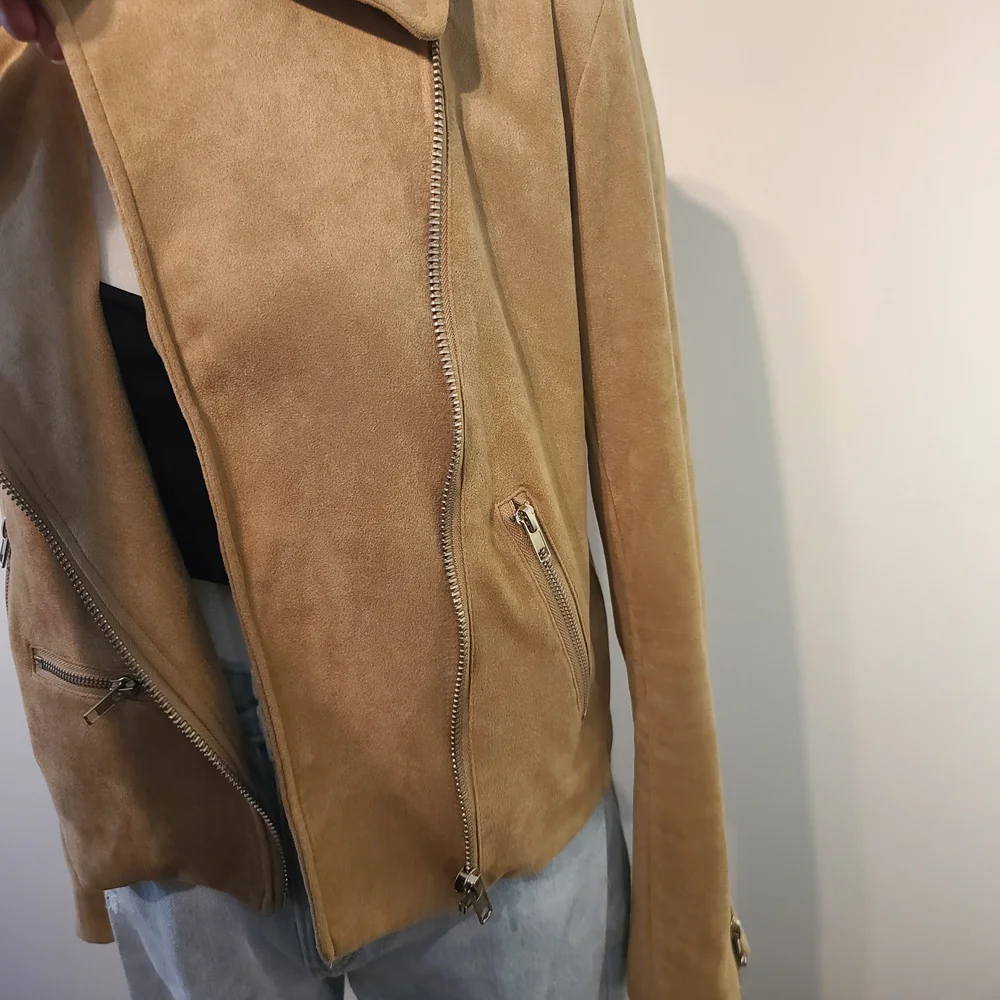 VICI Camel Super Soft Suede Jacket - Picture 6 of 7